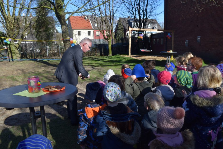 Eine neue Außenanlage für die KiTa Christ König