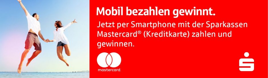 Mastercard-Gewinnspiel: Mobil Bezahlen gewinnt