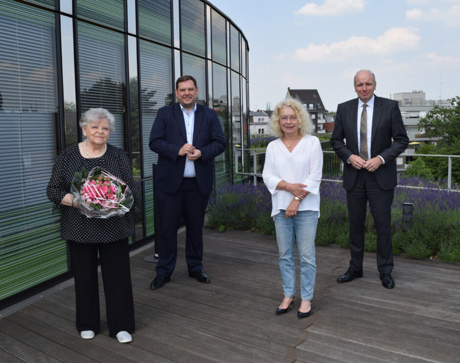 Altbürgermeisterin Gretel Kühr gibt den Vorsitz im Kuratorium der „Stiftung Oberhausener Bürger“ ab