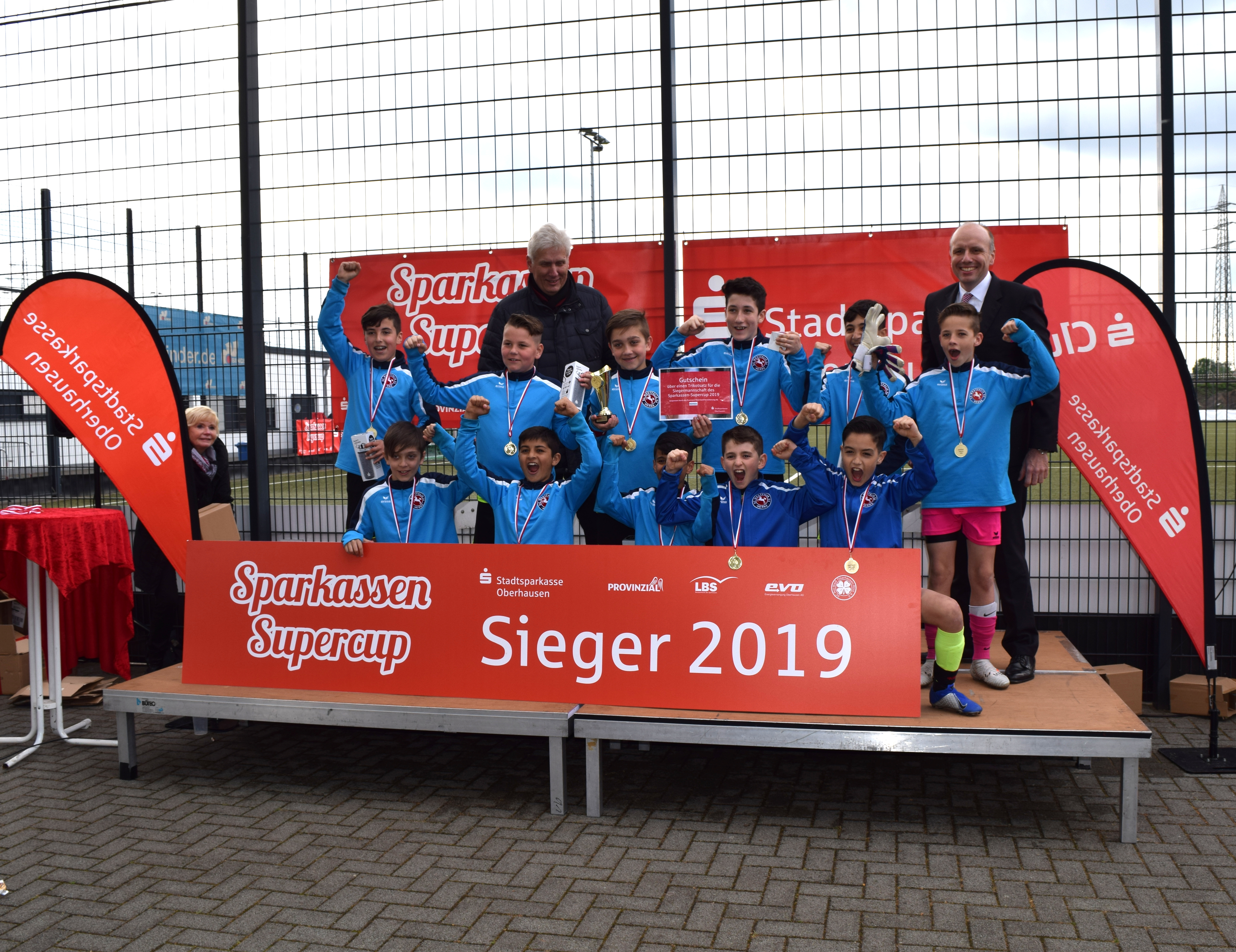 Sparkassen-Supercup – Erstauflage des Turniers bei RWO war ein großer Erfolg
